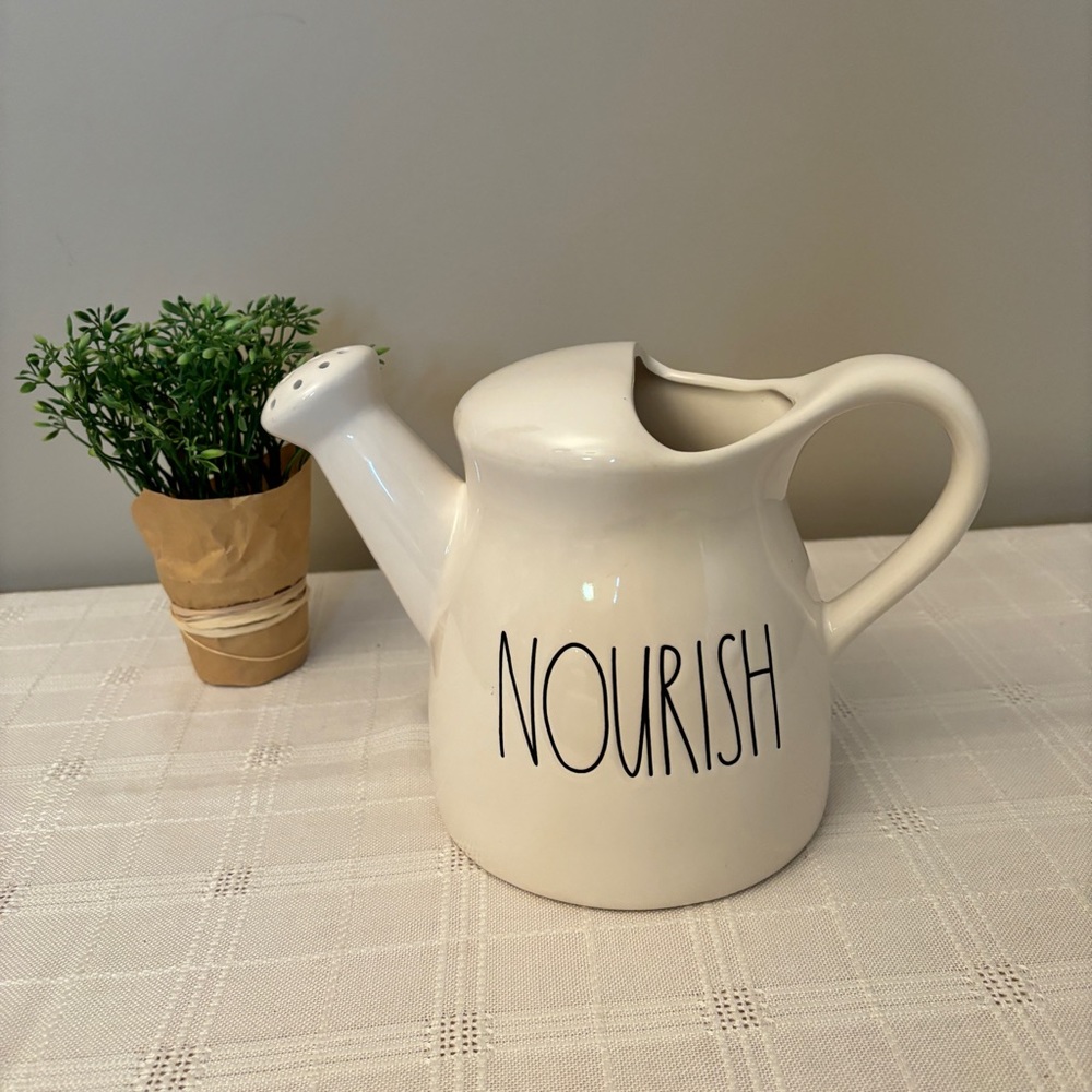 Rae Dunn Nourish Watering Pot Artisan Collection by Magenta
